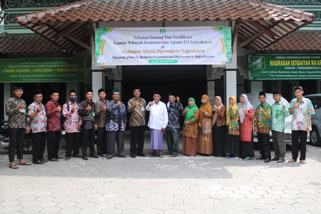 Kanwil Kemenag DIY Siapkan Ijin Operasional MA Diponegoro Yogyakarta
