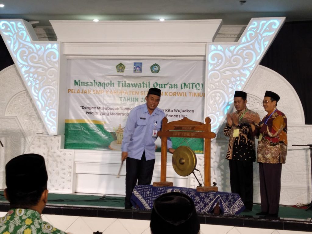 Mengharumkan, SMP Diponegoro Depok Tuan Rumah Pula Juara pada MTQ Korwi Sleman Timur 2024